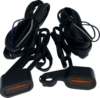 LIGHTS MKR BLK/AMBER 04-13 XL