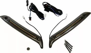 LIGHT WINDSHIELD TRIM LED DARK