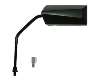 mirror F11 Millenium M8 long right-hand thread incl. adapter black
