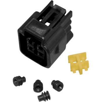 CONECTOR 4POS F W/SEALS
