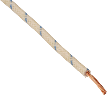 WIRE 16-GAUGE CLOTH BRAIDED 25