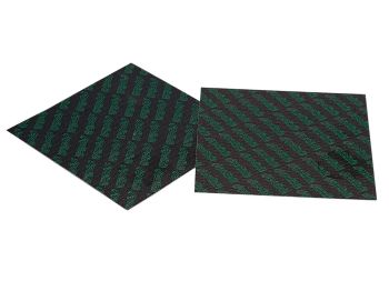 carbon fiber reed sheets Polini 0,35mm 110x100mm - universal (green)