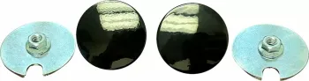 COVERS MIRROR GLOSS BLACK SG 2