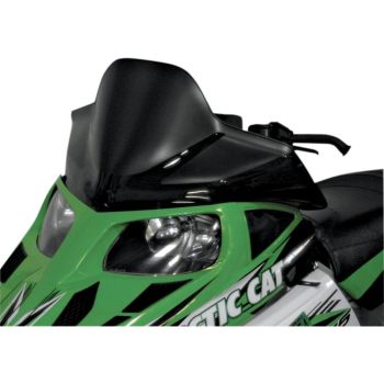 WINDSHIELD 14.75 BLK ARC
