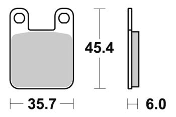 Sbs Brakepads HM Scooter