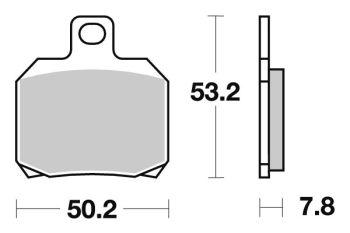 Sbs Brakepads HM Scooter