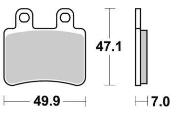 Sbs Brakepads Carbon Tech