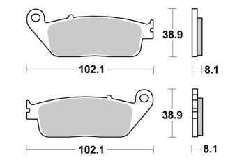 Sbs Brakepads Ceramic