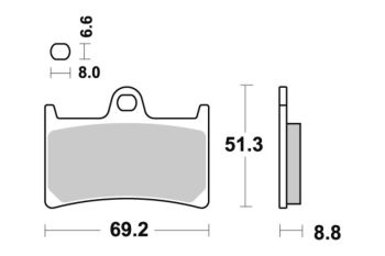 Sbs Brakepads Ceramic