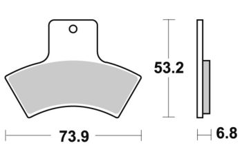Sbs Brakepads Sintered Atv