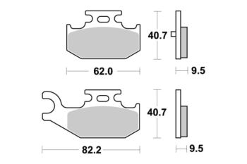 Sbs Brakepads Sintered Offroad