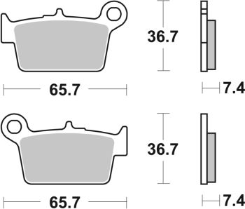 Sbs Brakepads Ceramic