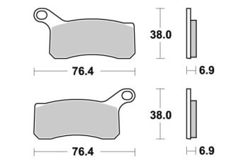 Sbs Brakepads Sintered Offroad