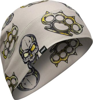 BEANIE SPFLX GRY BRASS KNKLS