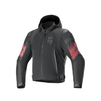 JACKET ZACA VENOM BK/RD M