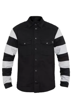 MOTOSHIRT PRISON BLACK/WHITE X