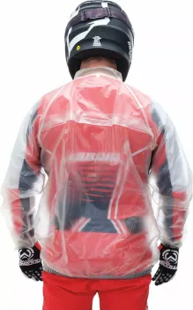 JACKET RAIN CLEAR XS