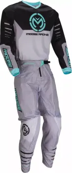 PANT QUALIFIER GRAY/TEAL 34