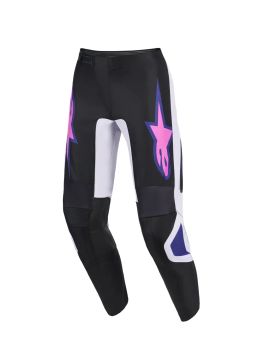 PANT FLUID GRID BLK/GY/PU 30