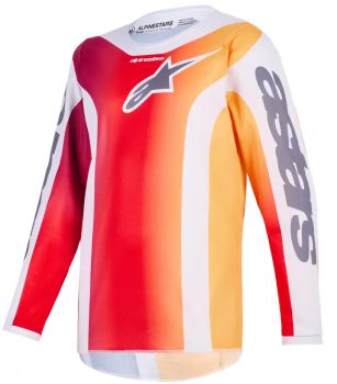 JERSEY YTH FLUID PORTL RED/GRA