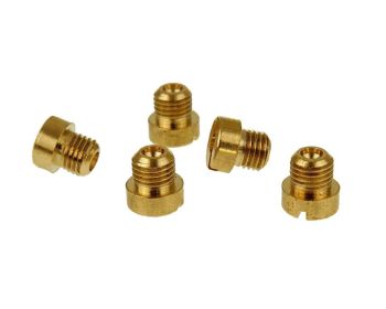 Main Jet, # 62 , Round, 6mm, Fits: Dellorto