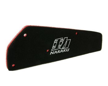 Naraku Luftfilter Double Layer Kina-skotrar 4-T 50cc