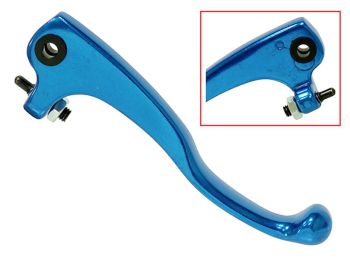 Tec-X Brake lever, Blue, Derbi Senda DRD / Aprilia RX,SX