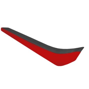 TNT Seat cover, Red/Black, Aprilia RX,SX 06- / Derbi Senda 03- / Gilera RCR,SMT