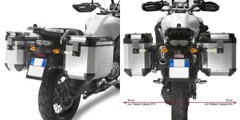 Givi Tubular pannier holder for Trekker Outback Yamaha XT1200ZE Super Tenere (14
