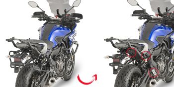 Givi Specific rapid release side case holder for V35 MONOKEY® SIDE cases