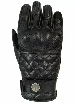 GLOVE TRACKER LEATHER BLACK SM