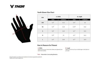 GLOVES YTH LAUNCHMODE SPLIT NA