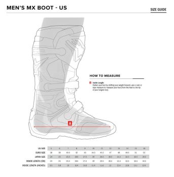 BOOT TECH 7 ENDURO BLK/ANTH/WH