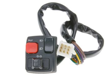 switch assembly left-hand indicator, high / low beam, horn for Rieju RRX, MRX, SMX, MRT, RS2
