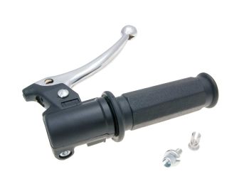 throttle grip fitting w/ brake lever for Piaggio Boxer, Bravo, Ciao, SI