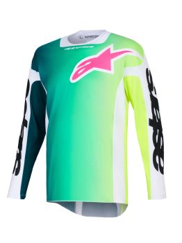 Alpinestars Jersey Racer Portl Green/White/Black XL
