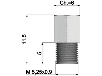 carburetor main jet Polini for Mikuni - 280