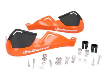 handguards Polisport Evolution Integral orange for 22mm diameter handlebar