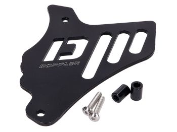front sprocket cover Doppler black for Minarelli AM, Generic, KSR-Moto, Keeway, Motobi, Ride
