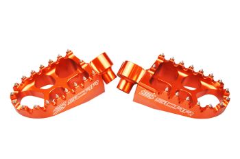 Scar Evolution Fotpinnar - Ktm/Husab./Husq./Sherco/Beta 05-17 Orange color