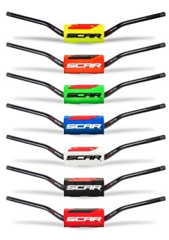 Scar Handlebar O² Ø28,6 (1 1/8") - 65/85 High Mini RC Style - with design color