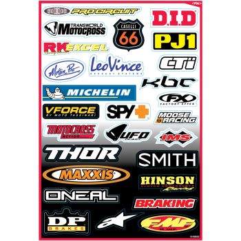 DECAL SPONSOR KIT B