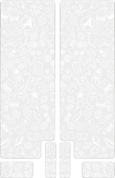 FORK DECAL WT ICON GLOSS