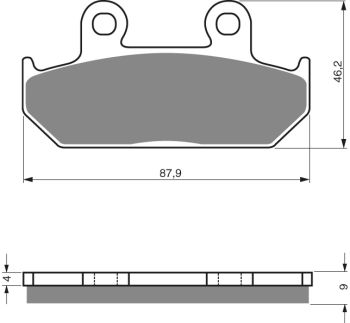 GOLDFREN Brake Pads 024 Ceramic carbon AD