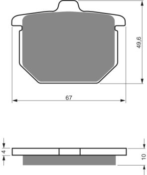 GOLDFREN Brake Pads 079 Ceramic carbon AD