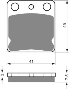 GOLDFREN Brake Pads 144 Ceramic carbon AD