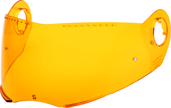 Schuberth E1 visor HD orange, AF ready