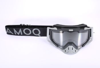 AMOQ Aster Snow Goggles Black-Grey Clear
