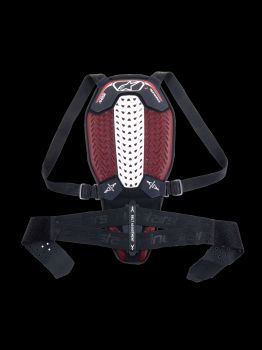 Alpinestars Back Protector Nucleon Plasma Black/White/Red S