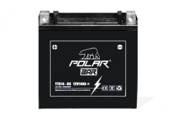 12V|14Ah POLAR BÄR Batterie YTX14-BS